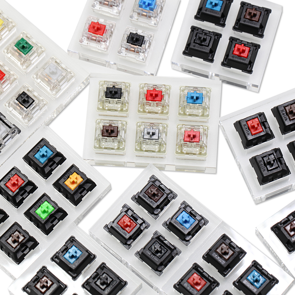 Gaming Keyboard Tester - switch tester with acrylic base cherry