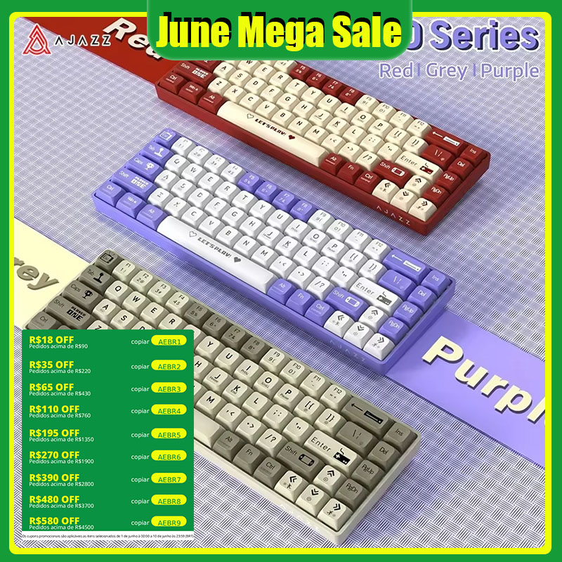 Gaming Keyboard Blue Switches - AJAZZ AK680 65% Wired Gaming Mechanical