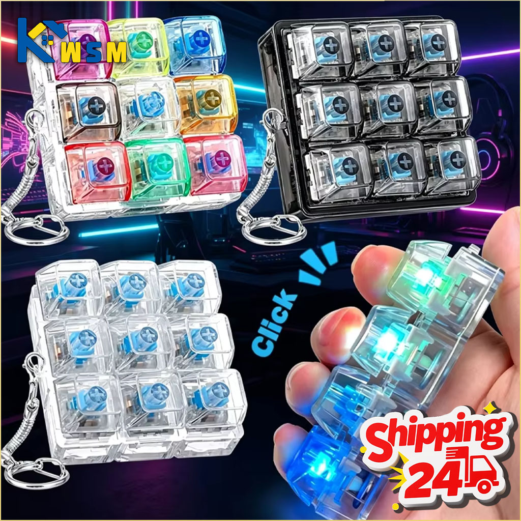 Gaming Keyboard Tester - 1-20PCS 9 Keys Mechanical Switch Tester