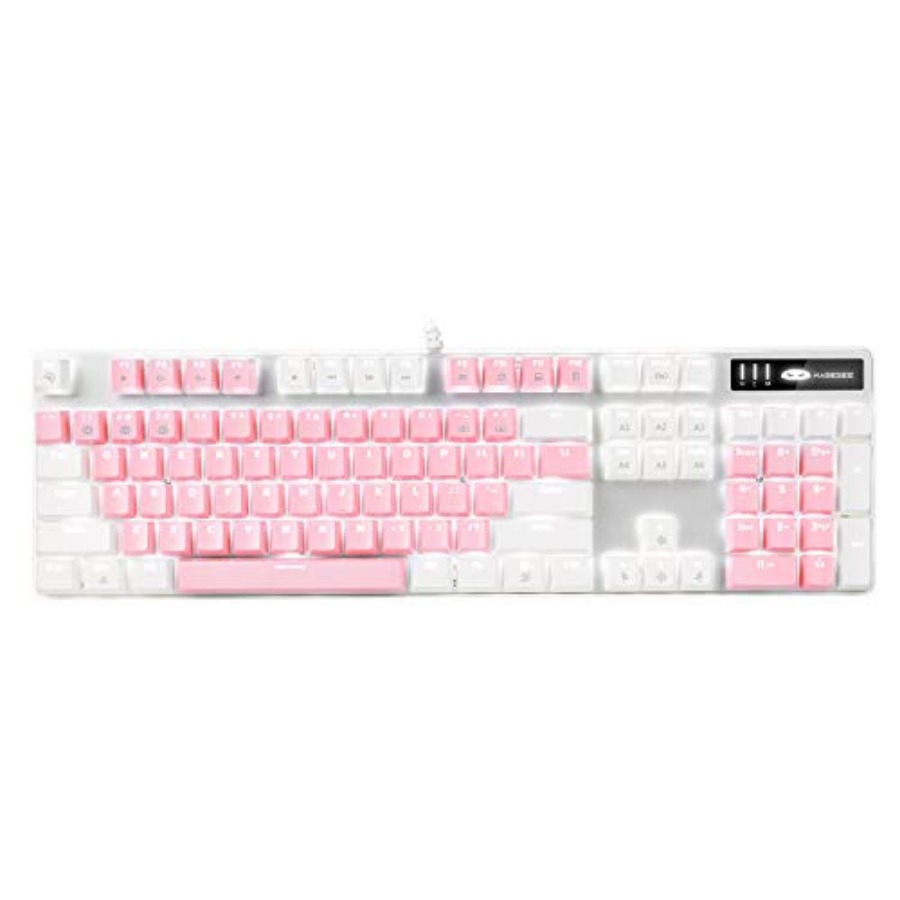 Gaming Keyboard Blue Switches - Mechanical Gaming Keyboard, New Upgraded Blue