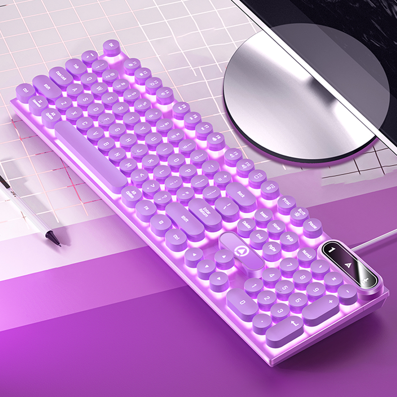 Gaming Keyboard Non Mechanical - Wired USB Gaming Keyboard with Backlight,
