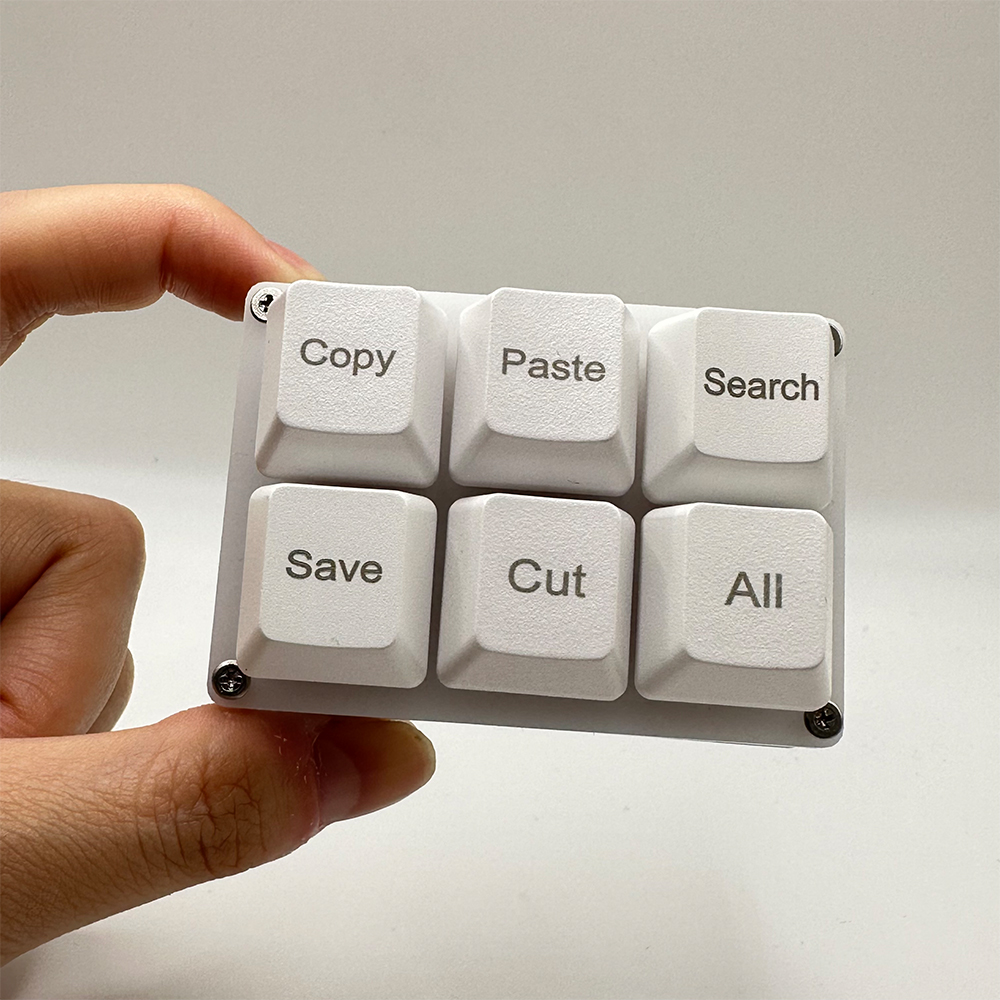 6Keys Copy Paste Search Save C - Gaming Keyboard 1 Hand ulasan dan harga