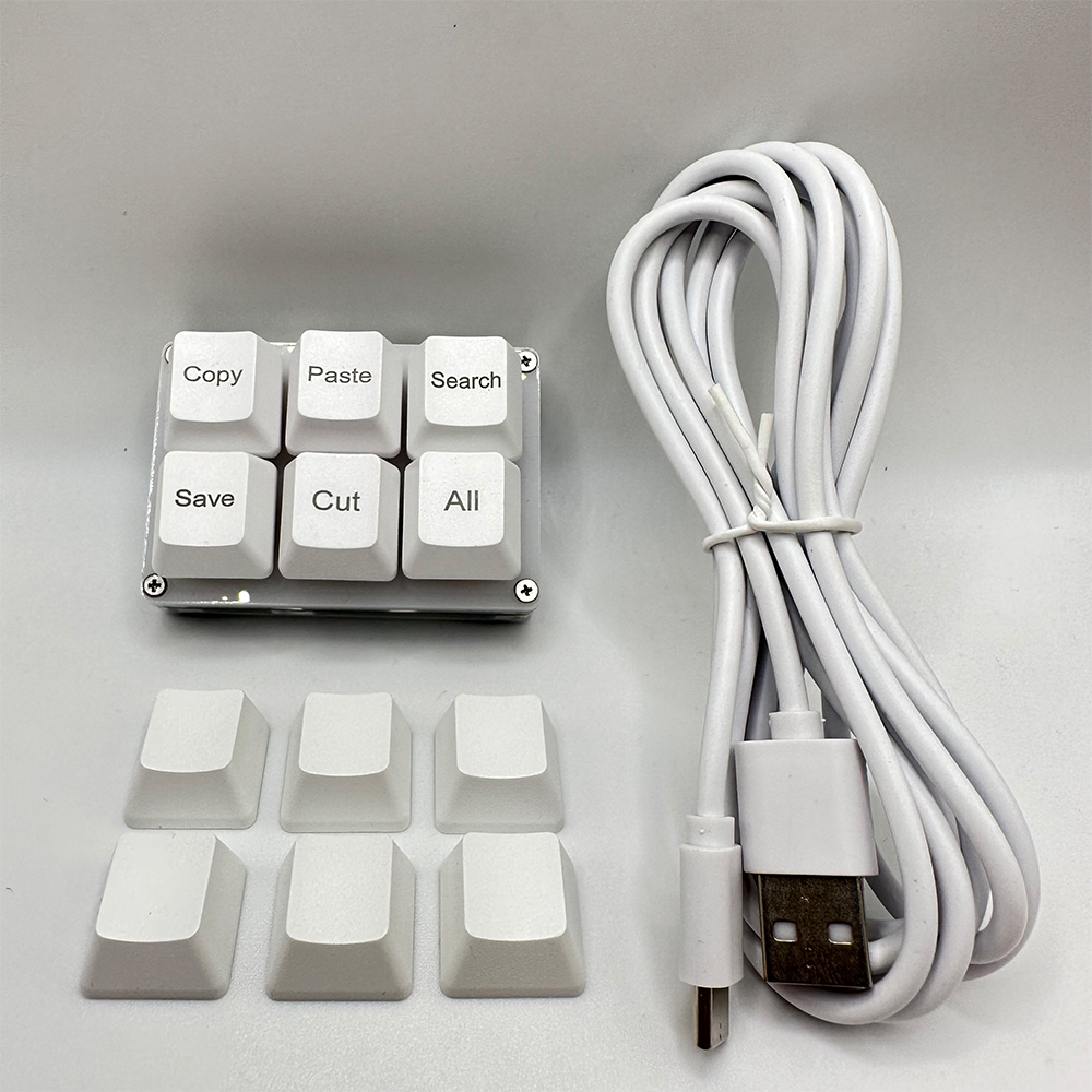 6Keys Copy Paste Search Save C - Gaming Keyboard 1 Hand ulasan dan harga