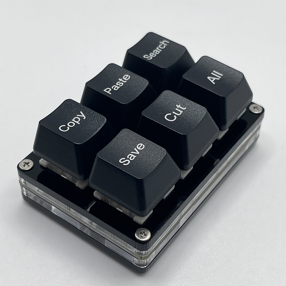 6Keys Copy Paste Search Save C - Gaming Keyboard 1 Hand ulasan dan harga