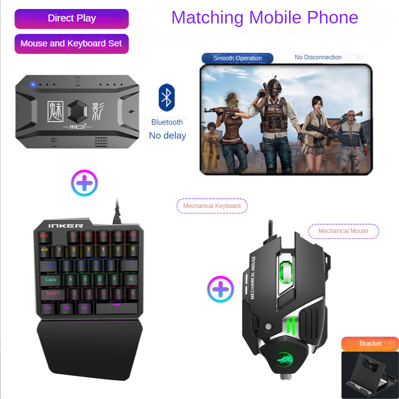 M1 Pro Gamepad Mobile Phone Ga - Gaming Keyboard And Mouse Mobile ulasan dan harga