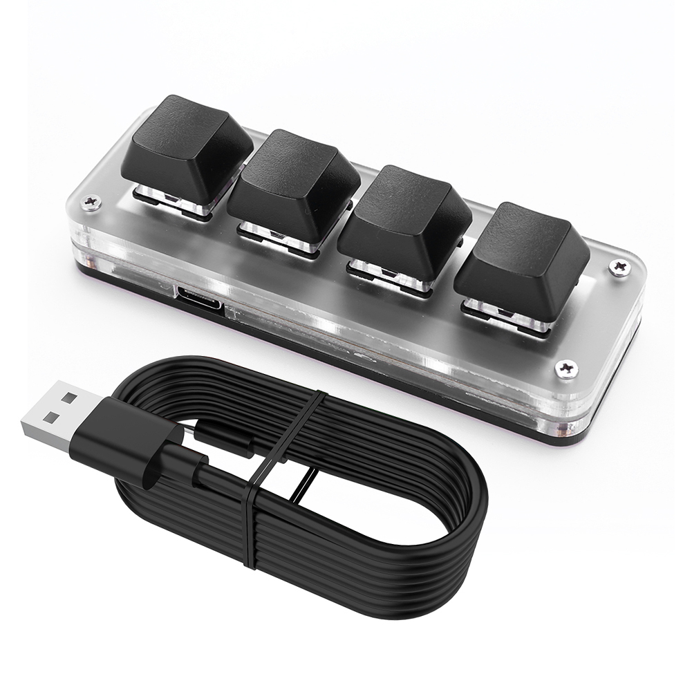 3 Key 1 Knob/4 Key One Handed  - Gaming Keyboard 1 Hand ulasan dan harga