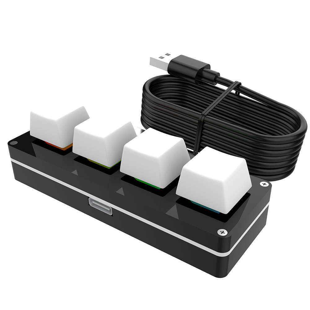 3 Key 1 Knob/4 Key One Handed  - Gaming Keyboard 1 Hand ulasan dan harga