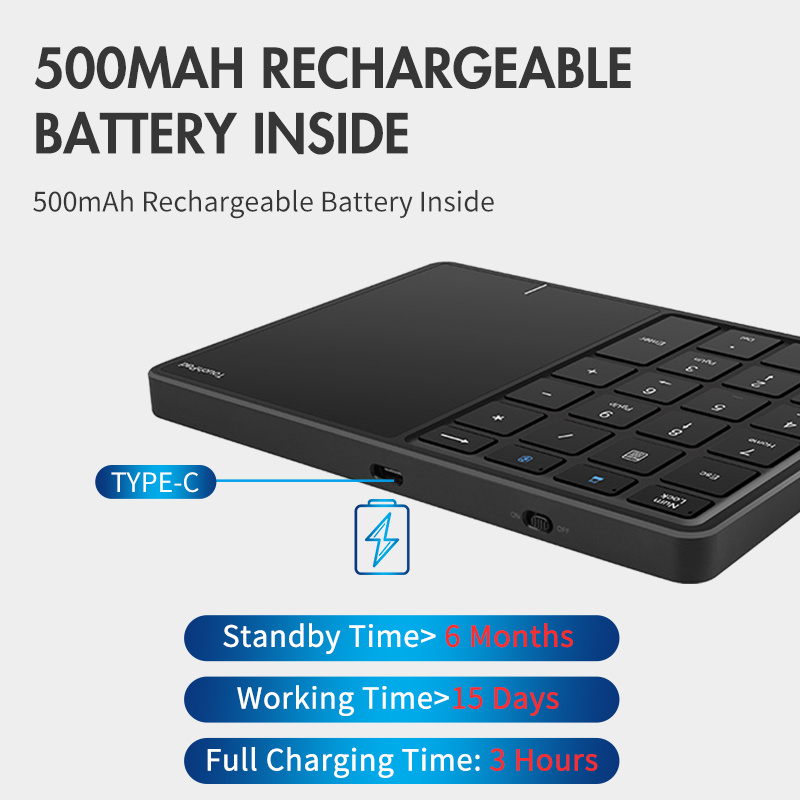 Jomaa Bluetooth Numeric Keyboa - Gaming Keyboard Non Mechanical ulasan dan harga