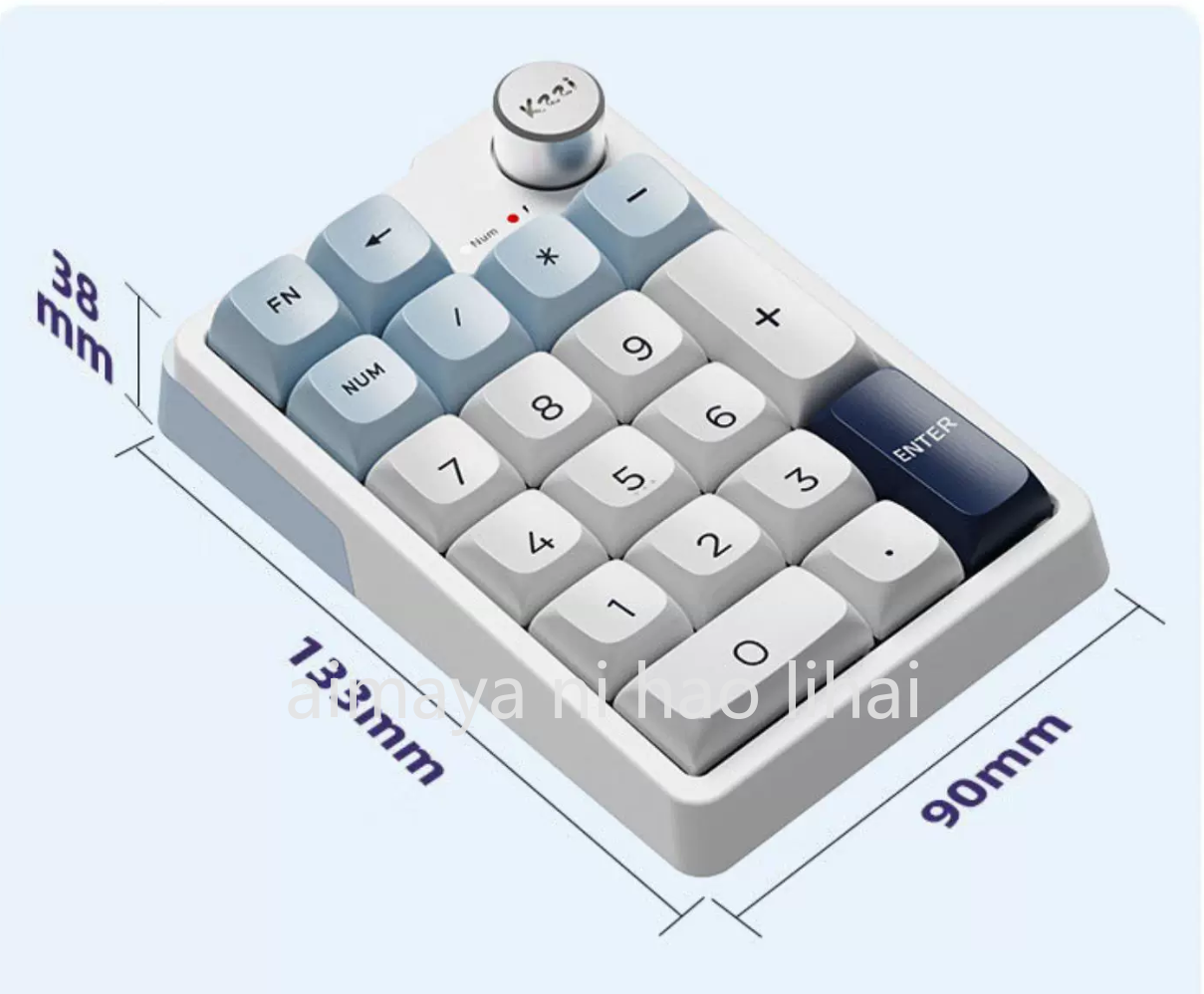 Kzzi K20 Mini Keypad Three Mod - Gaming Keyboard Wireless ulasan dan harga