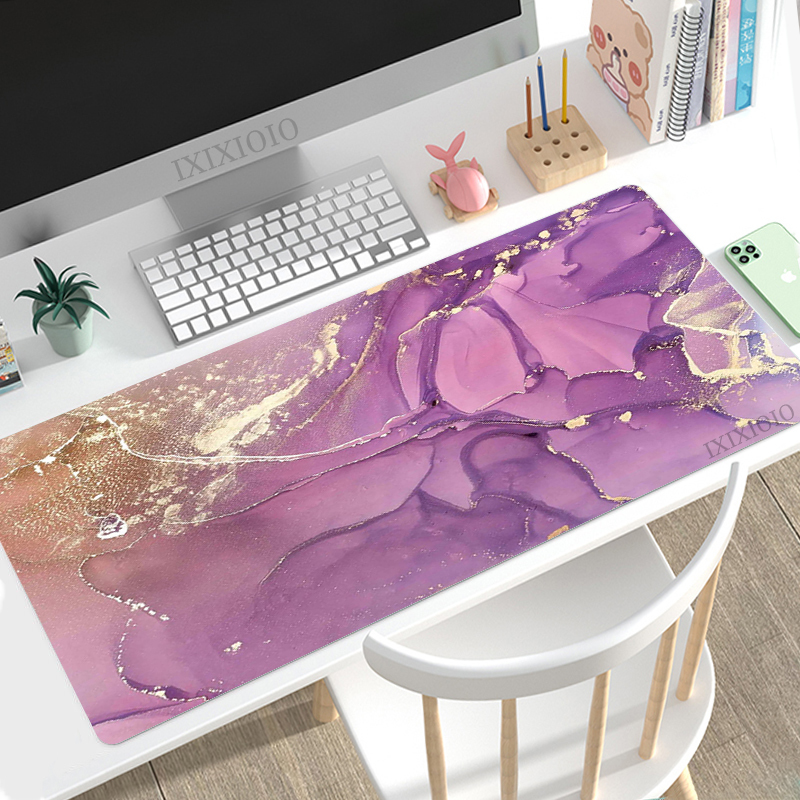 Fashion Marble Mouse Pad Gamin - Gaming Keyboard Non Mechanical ulasan dan harga