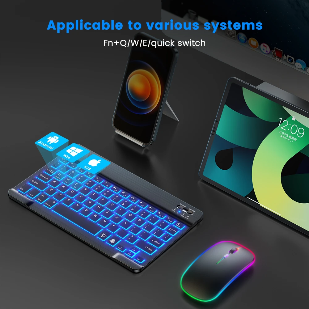 READ YYEAH RGB Backlit Bluetoo - Gaming Keyboard Wireless ulasan dan harga
