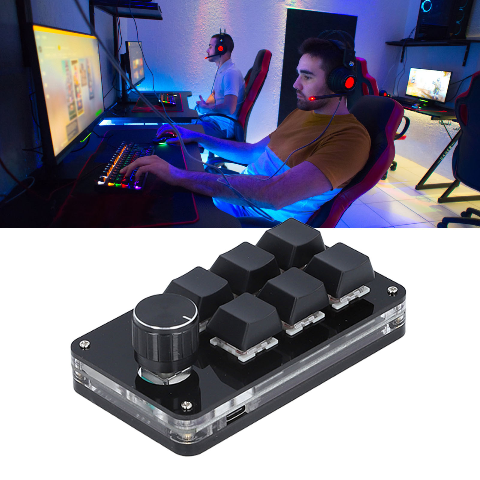 Mini Macro Mechanical Gaming K - Gaming Keyboard 1 Hand ulasan dan harga
