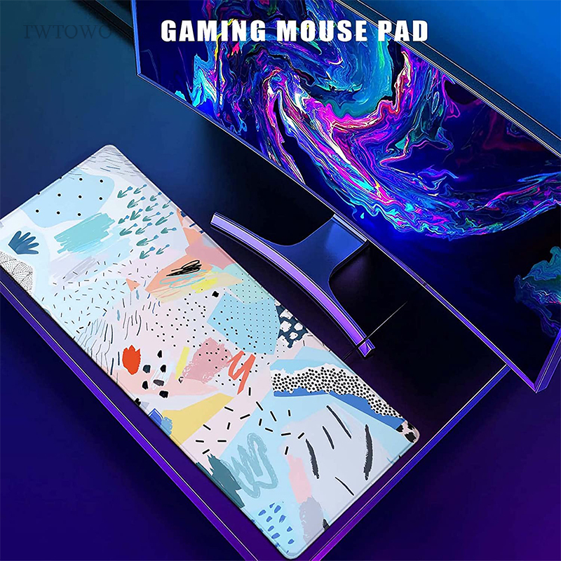 Abstract Graffiti Mouse Pad Ga - Gaming Keyboard Non Mechanical ulasan dan harga