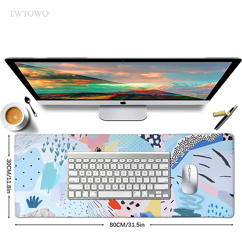 Abstract Graffiti Mouse Pad Ga - Gaming Keyboard Non Mechanical ulasan dan harga
