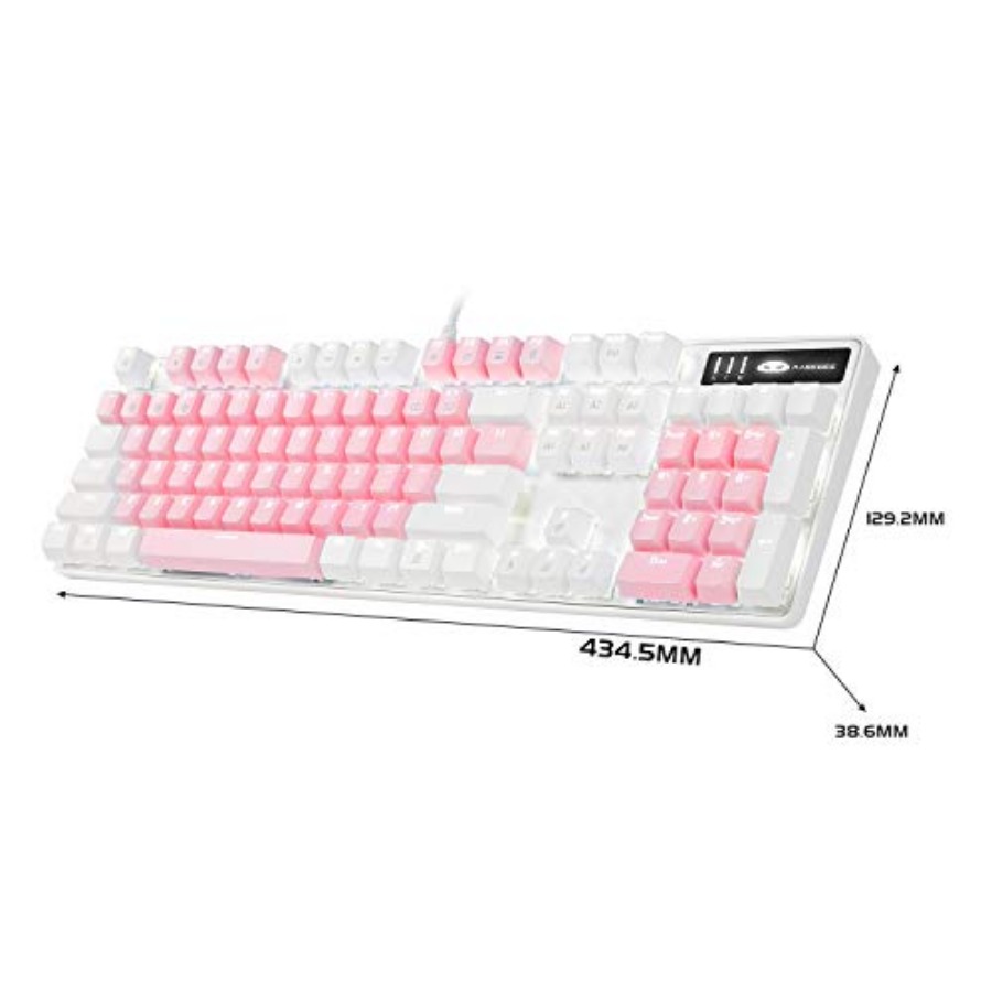 Mechanical Gaming Keyboard, Ne - Gaming Keyboard Blue Switches ulasan dan harga