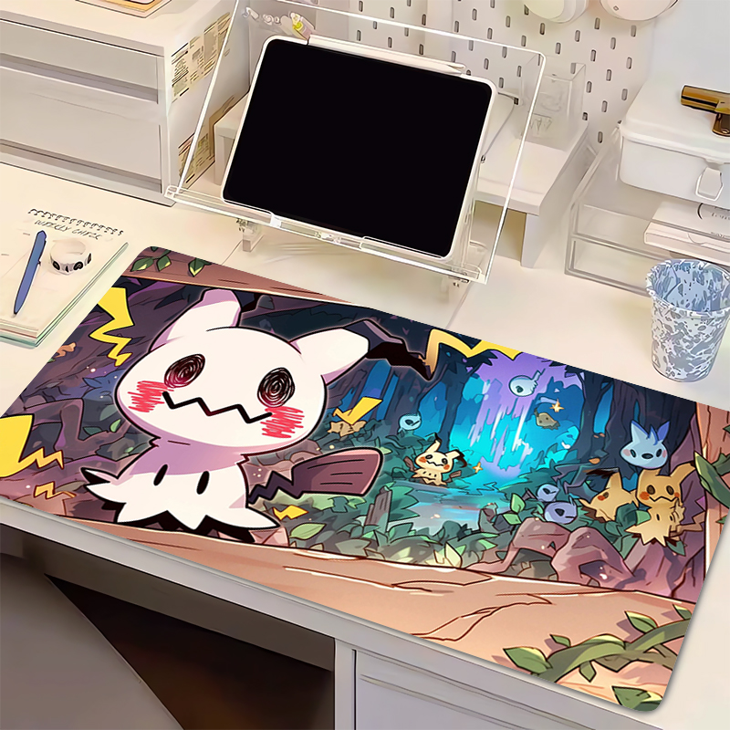 Natural Rubber Mouse Pad Pokem - Gaming Keyboard He ulasan dan harga