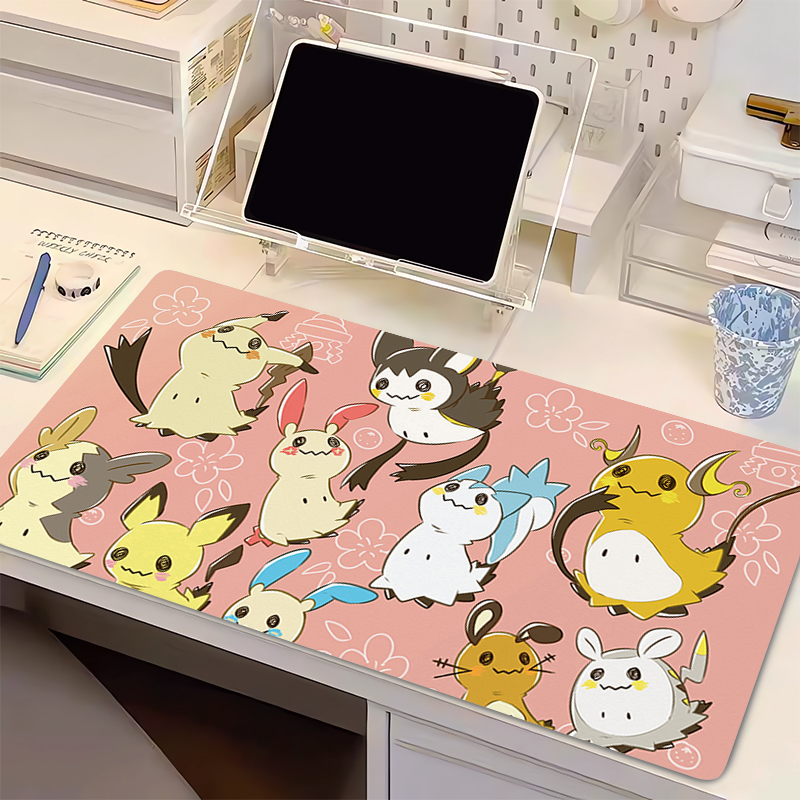 Natural Rubber Mouse Pad Pokem - Gaming Keyboard He ulasan dan harga