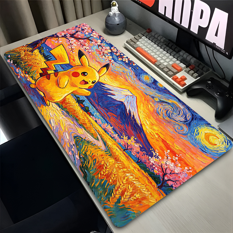 Mouse Pad Pokemon Pikachus Rub - Gaming Keyboard High Ground ulasan dan harga