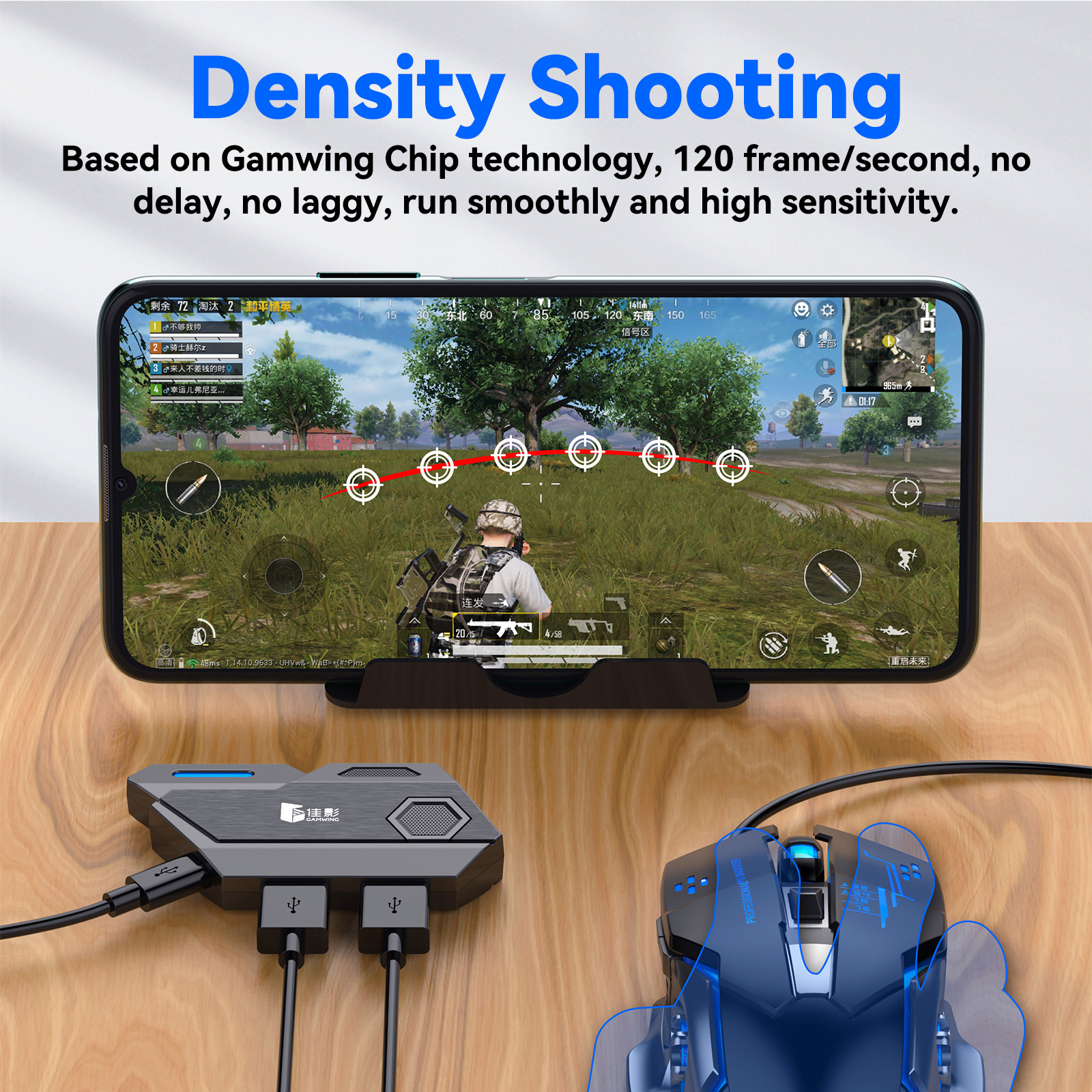 Kit Mobilador Gamer Kit Gaming - Gaming Keyboard 1 Hand ulasan dan harga