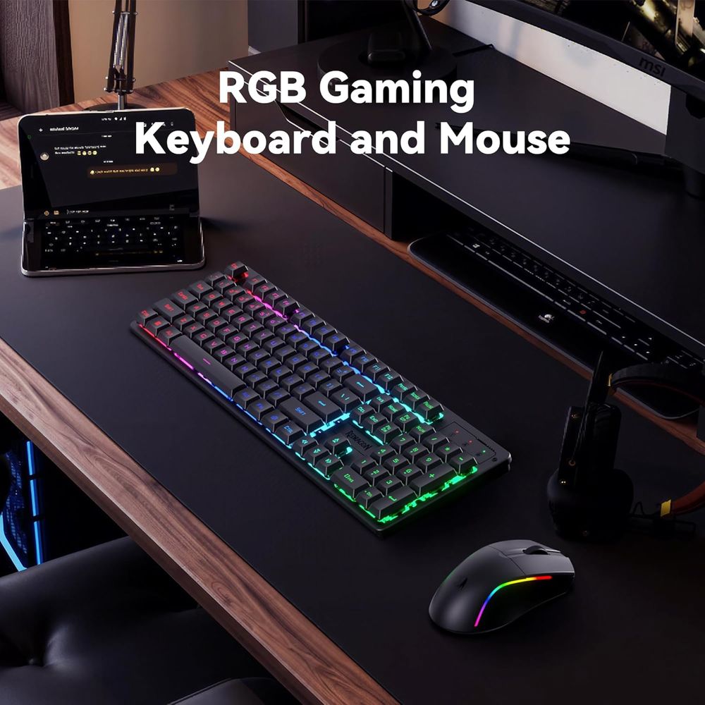 Wireless RGB Gaming Keyboard a - Gaming Keyboard And Mouse Combo Wireless ulasan dan harga