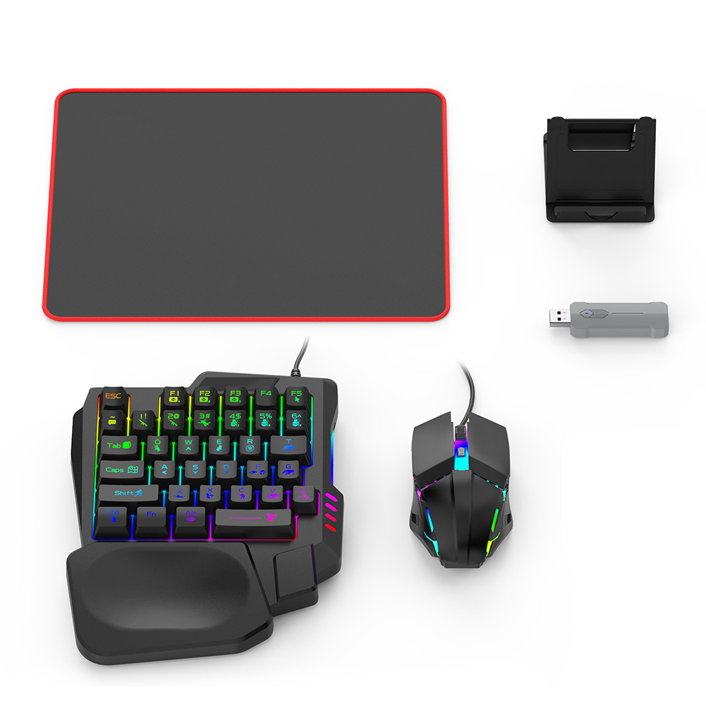 5 in 1 Mobile Game Converter K - Gaming Keyboard And Mouse Mobile ulasan dan harga