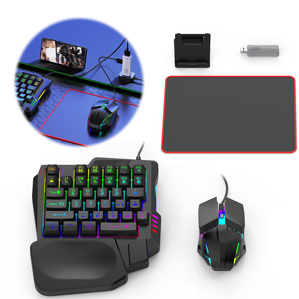 5 in 1 Mobile Game Converter K - Gaming Keyboard And Mouse Mobile ulasan dan harga
