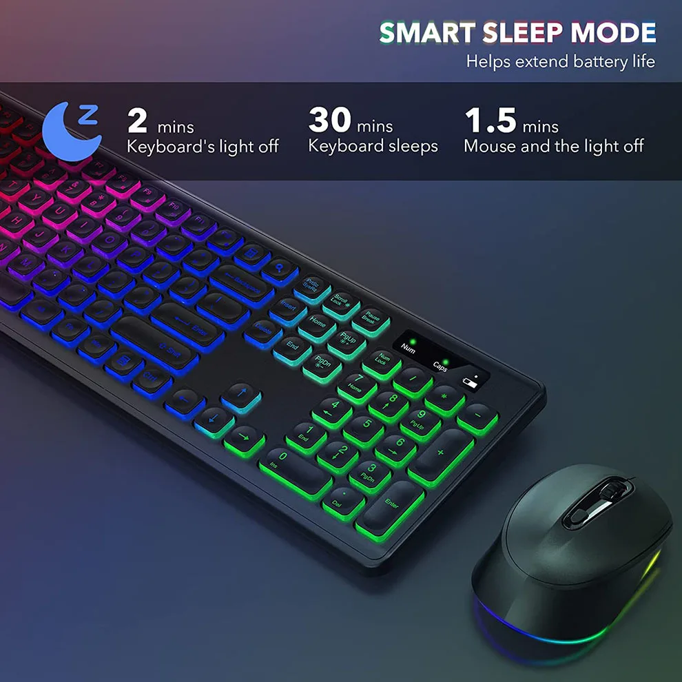 Wireless Keyboard and Mouse Co - Gaming Keyboard And Mouse Combo Wireless ulasan dan harga