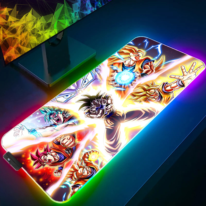 LED Mouse pad Dragon Ball Comp - Gaming Keyboard He ulasan dan harga