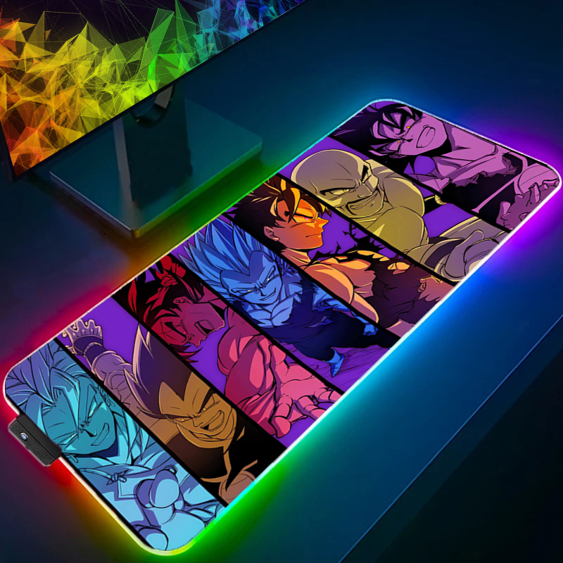 LED Mouse pad Dragon Ball Comp - Gaming Keyboard He ulasan dan harga