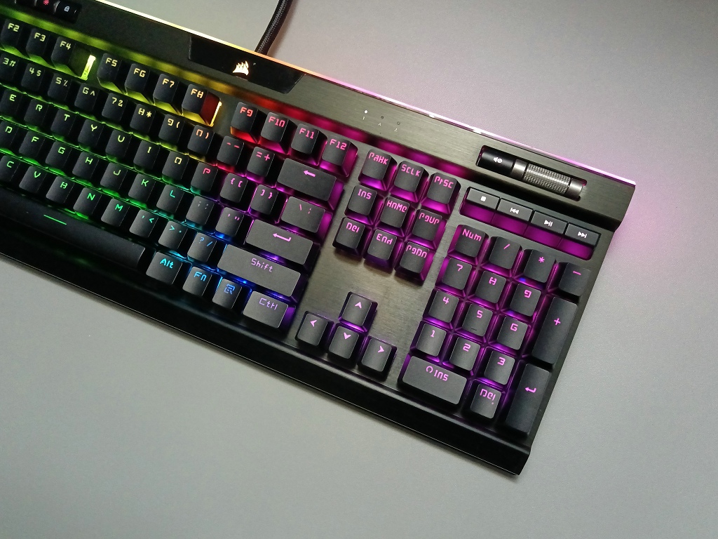 Corsair PBT Transparent Keycap - Gaming Keyboard Corsair ulasan dan harga