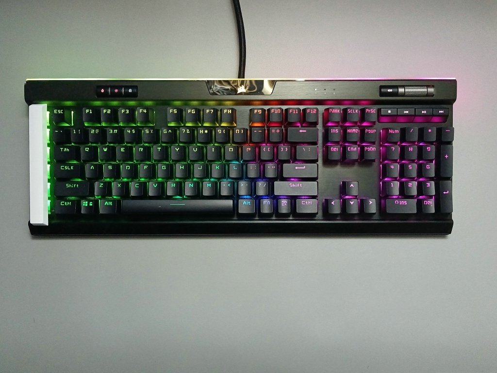 Corsair PBT Transparent Keycap - Gaming Keyboard Corsair ulasan dan harga