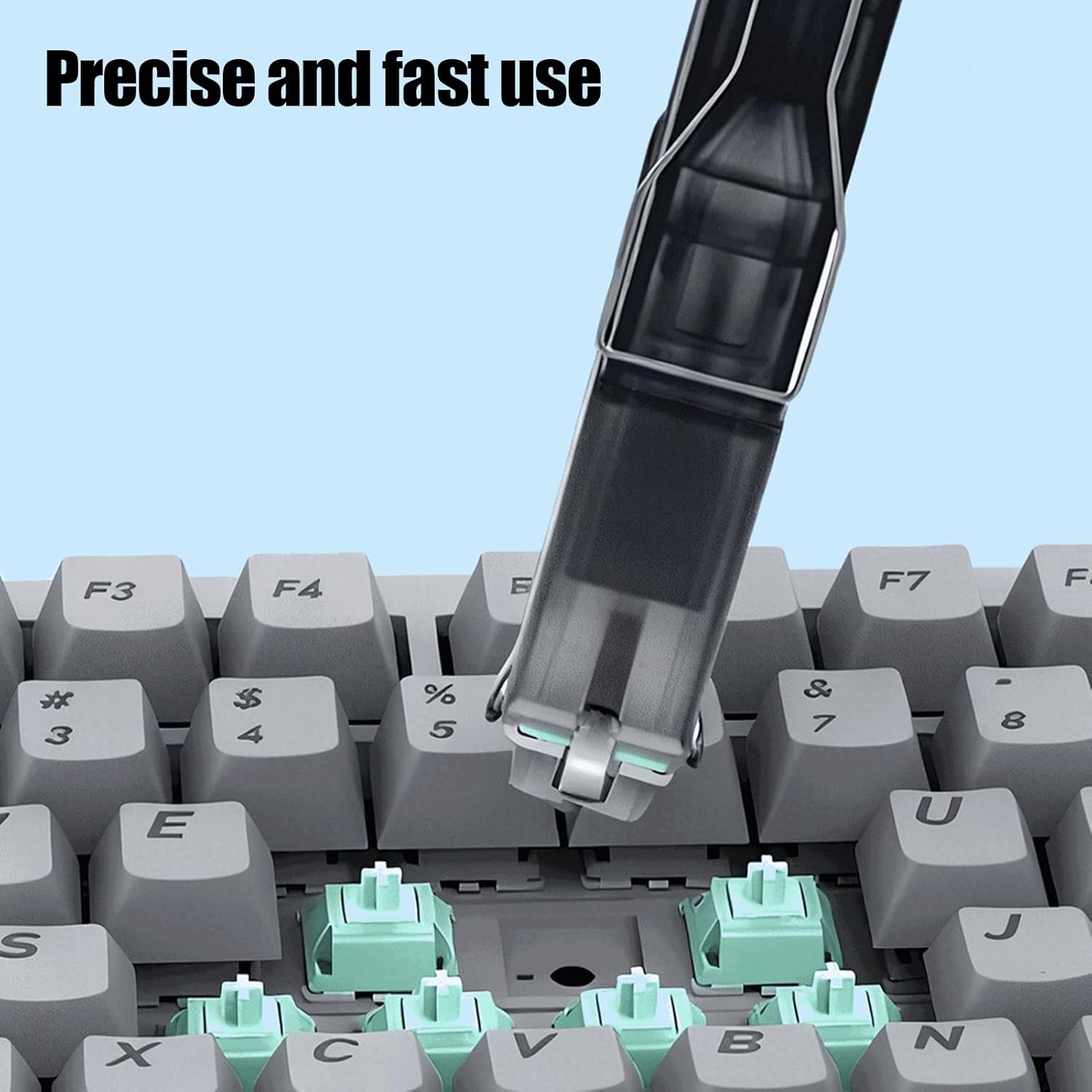 2-1pcs Keyboard Keycaps Puller - Keycap Puller Ring ulasan dan harga