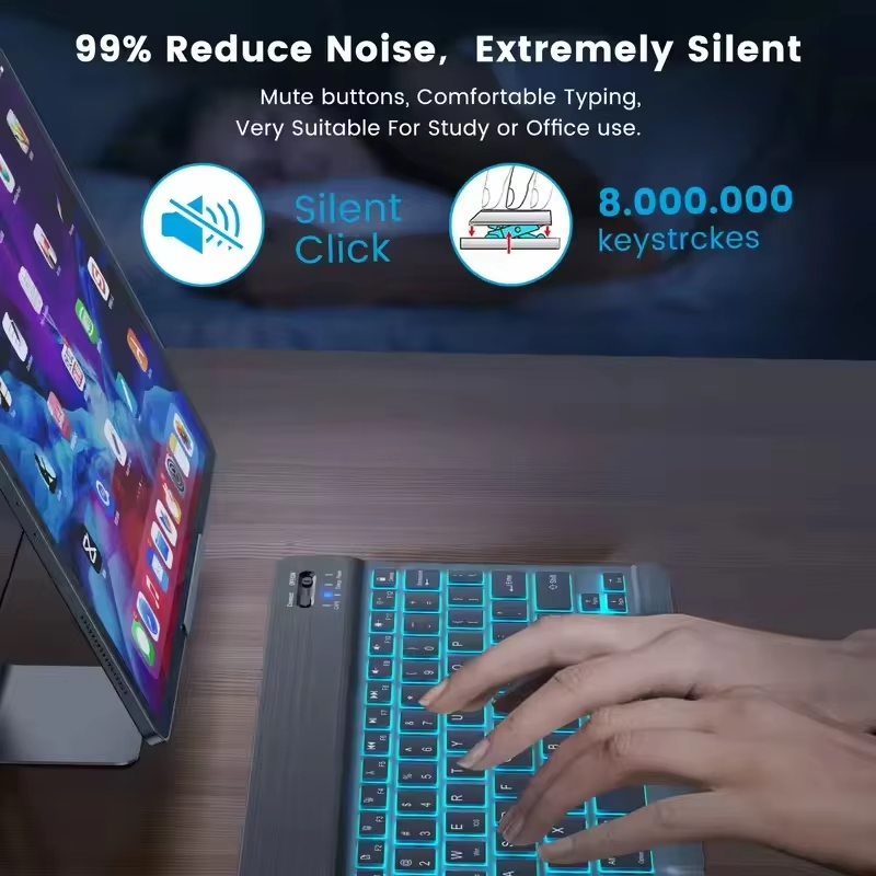 2026 Backlight Bluetooth Keybo - Gaming Keyboard And Mouse Combo Wireless ulasan dan harga