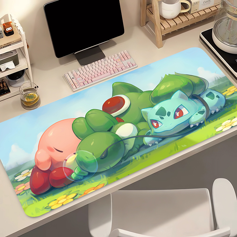 Anime Mouse Pad Pokemon Bulbas - Gaming Keyboard High Ground ulasan dan harga