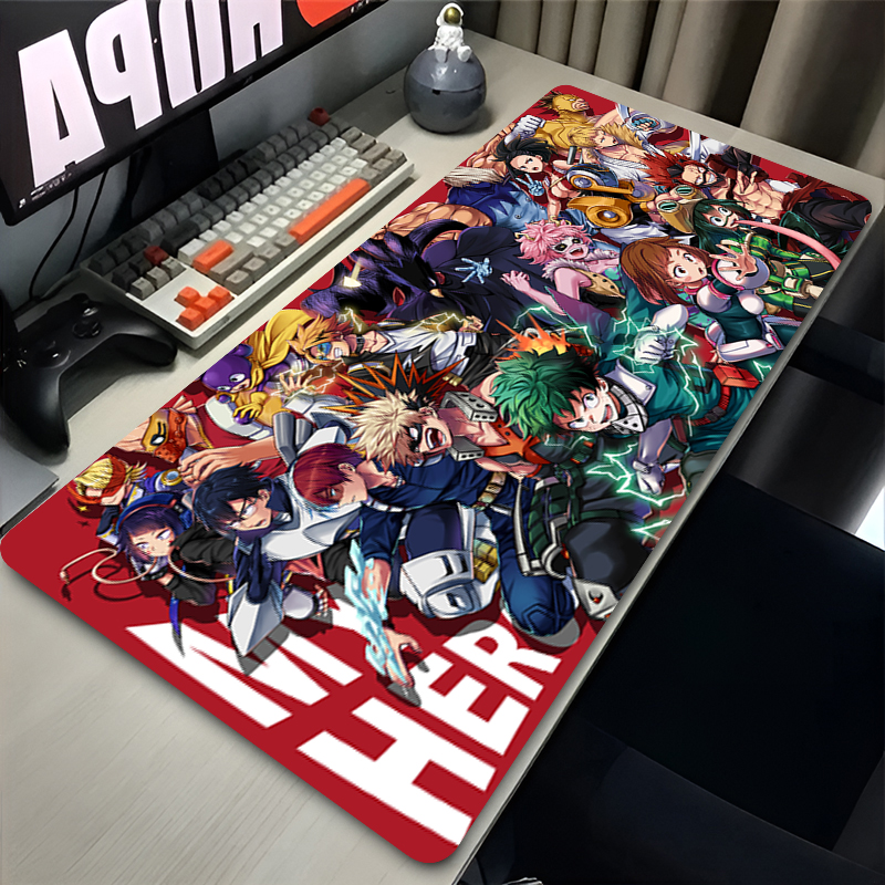 Mouse Pad Anime My Hero Academ - Gaming Keyboard High Ground ulasan dan harga