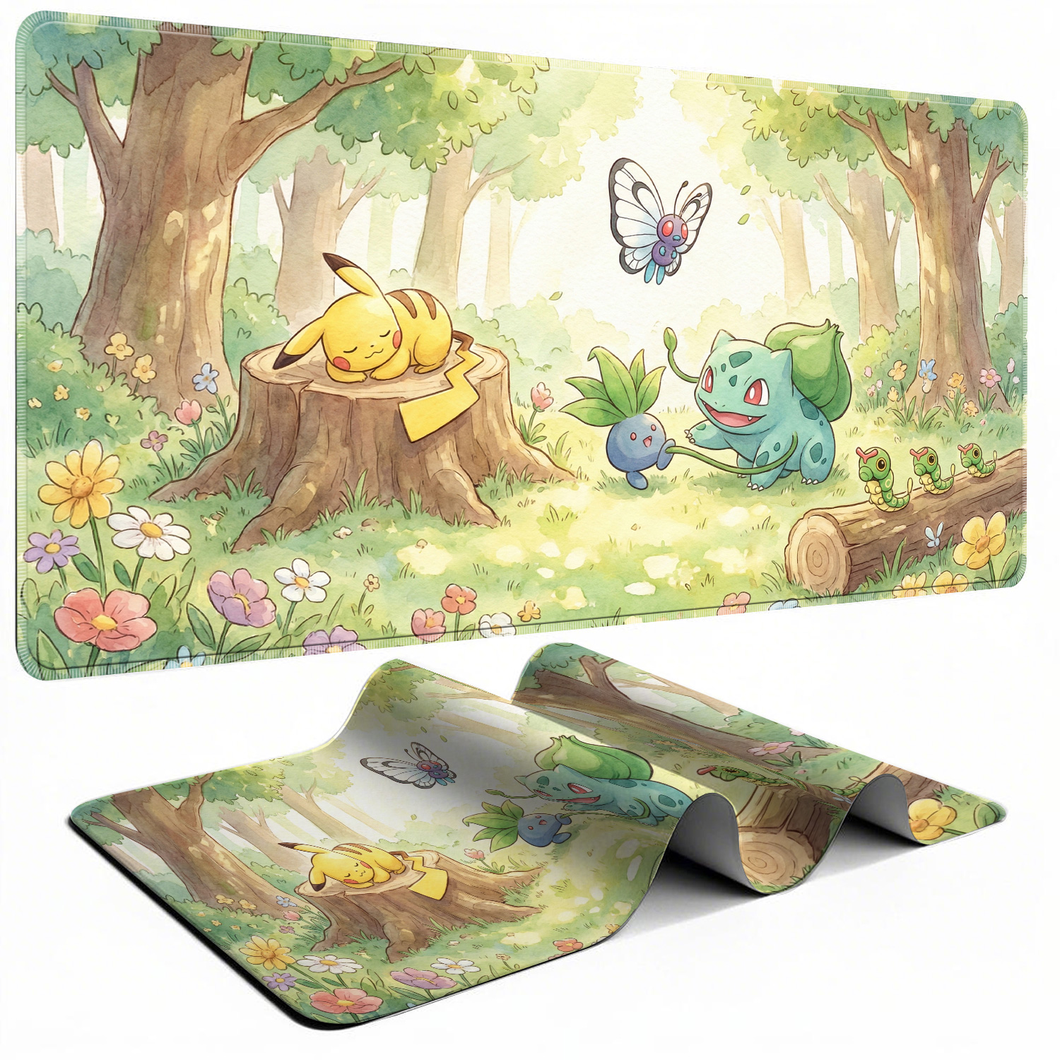 Kawaii Mouse Pad Gaming PC Acc - Gaming Keyboard He ulasan dan harga