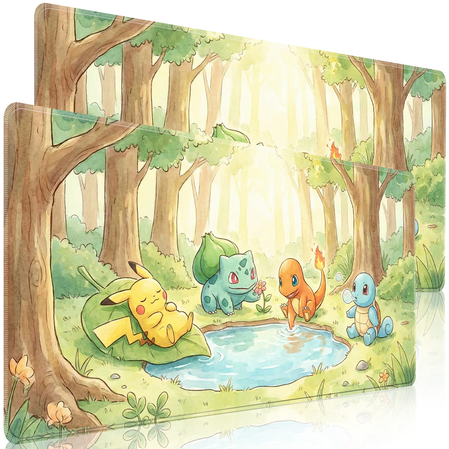 Kawaii Mouse Pad Gaming PC Acc - Gaming Keyboard He ulasan dan harga