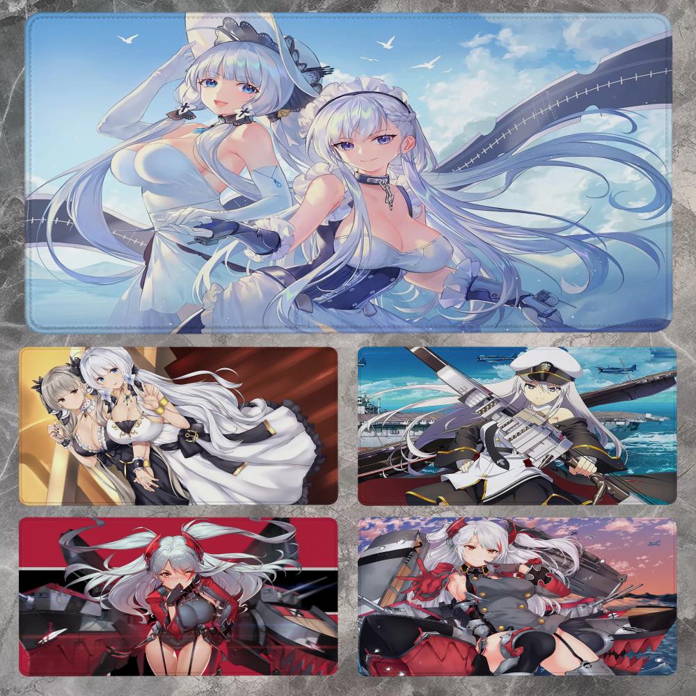 Azur Lane Mouse Pad 90x40CM No - Gaming Keyboard Non Mechanical ulasan dan harga