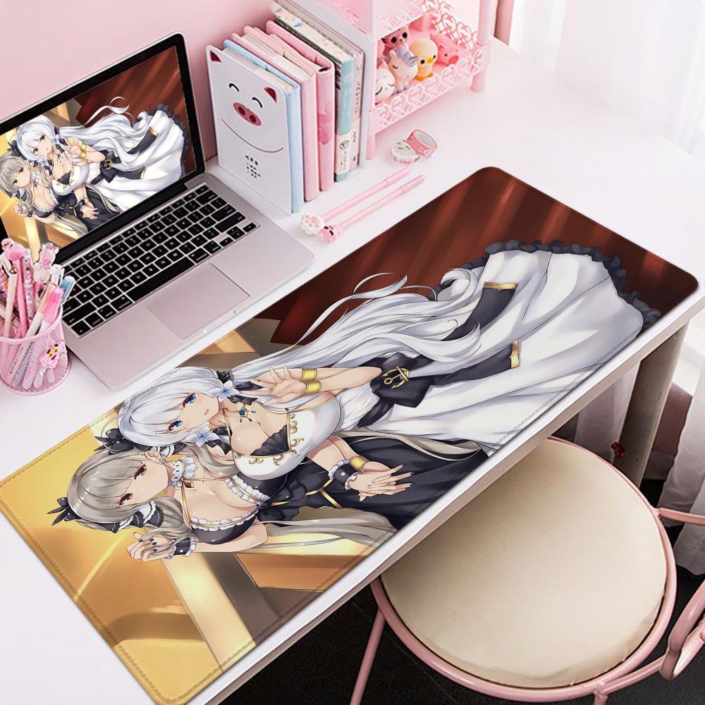 Azur Lane Mouse Pad 90x40CM No - Gaming Keyboard Non Mechanical ulasan dan harga