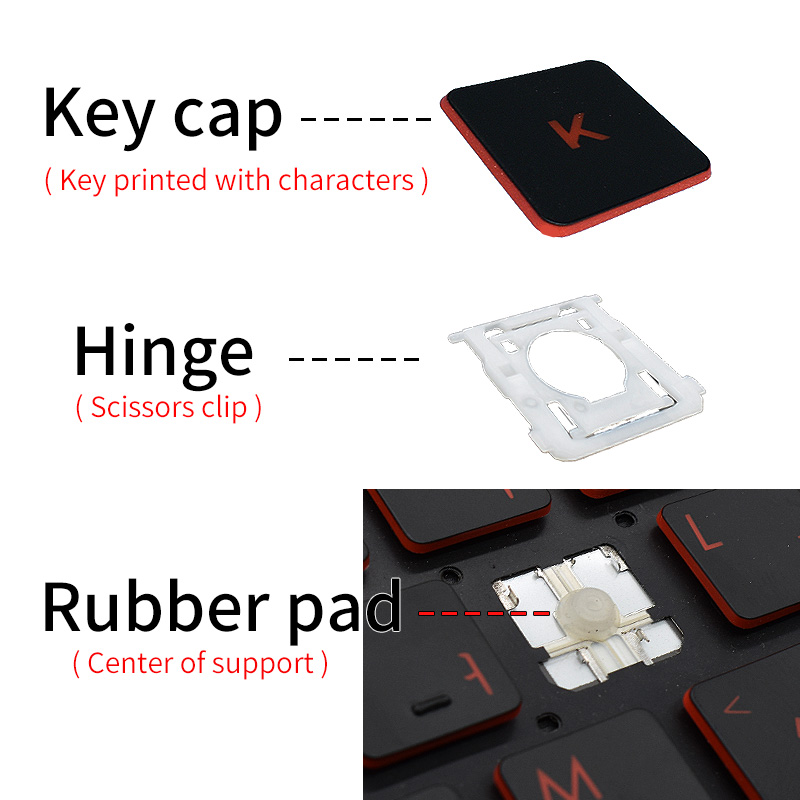 Replacement Keycap Key Cap Rub - Gaming Keyboard Asus ulasan dan harga