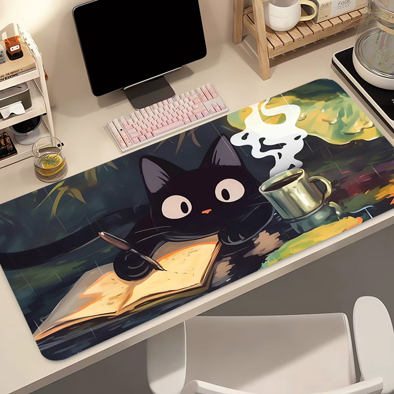 Kawaii Black Cat Silicone Soft - Gaming Keyboard High Ground ulasan dan harga