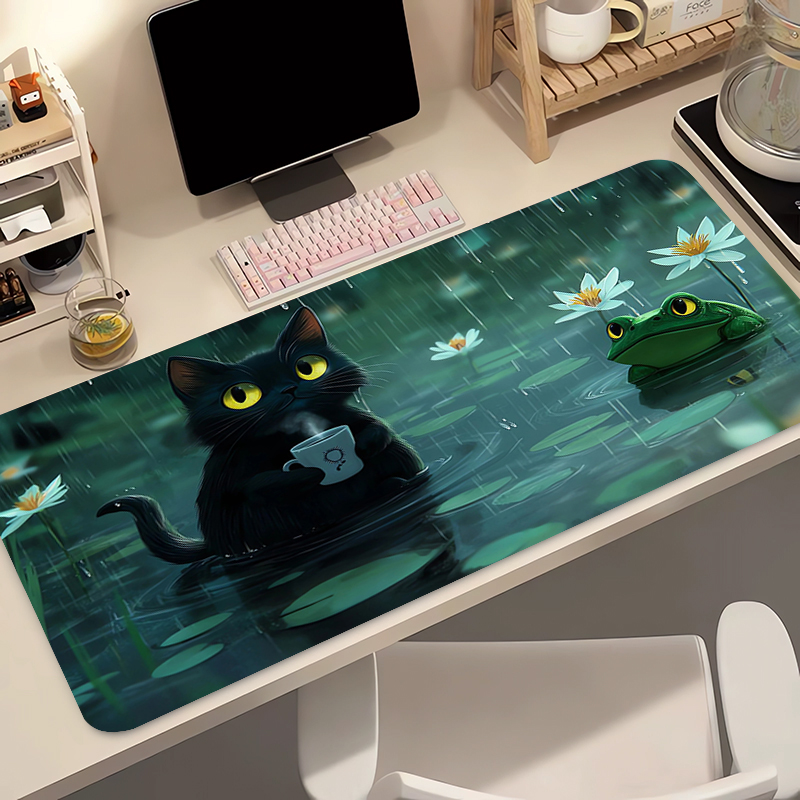 Kawaii Black Cat Silicone Soft - Gaming Keyboard High Ground ulasan dan harga