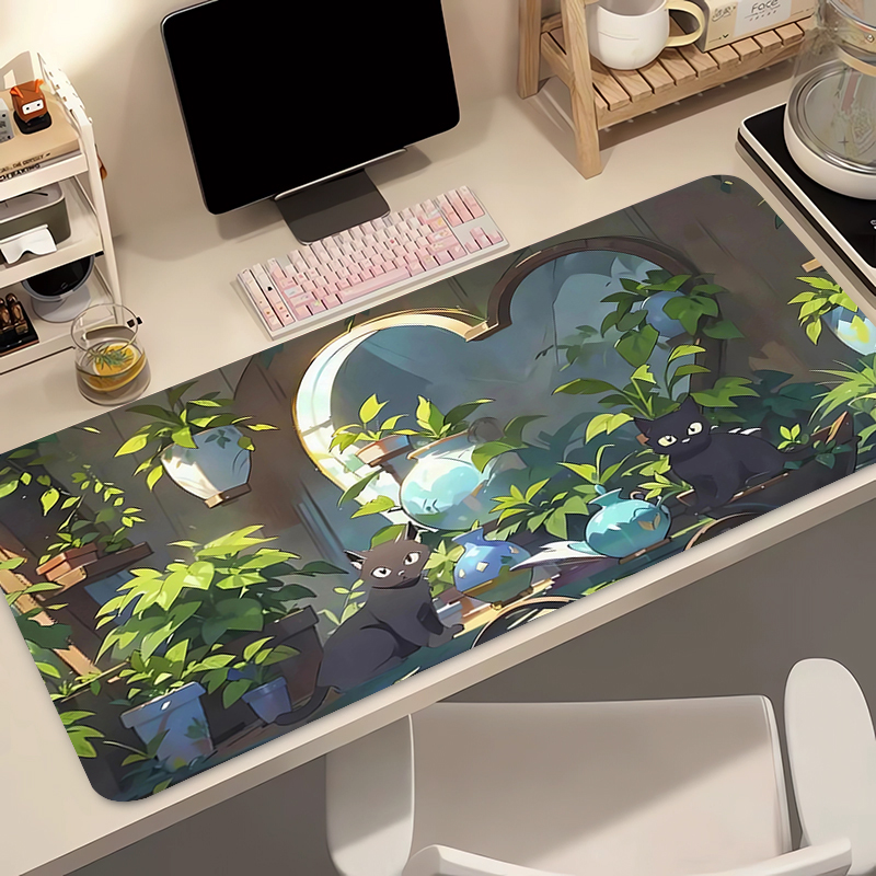 Kawaii Black Cat Silicone Soft - Gaming Keyboard High Ground ulasan dan harga