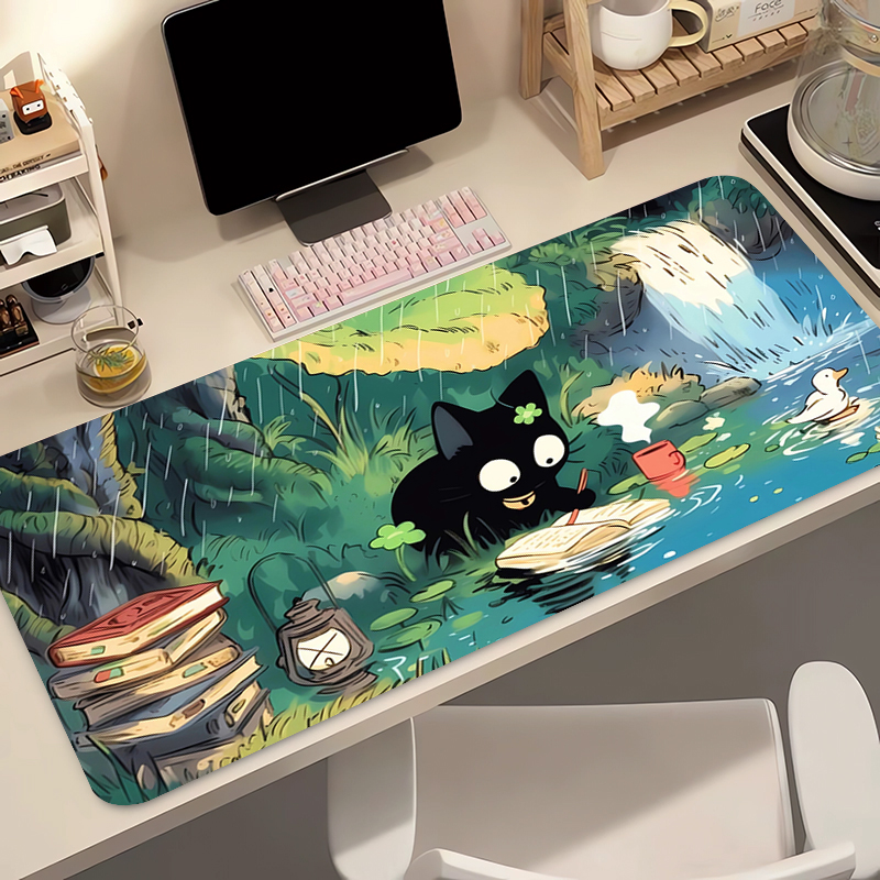 Kawaii Black Cat Silicone Soft - Gaming Keyboard High Ground ulasan dan harga