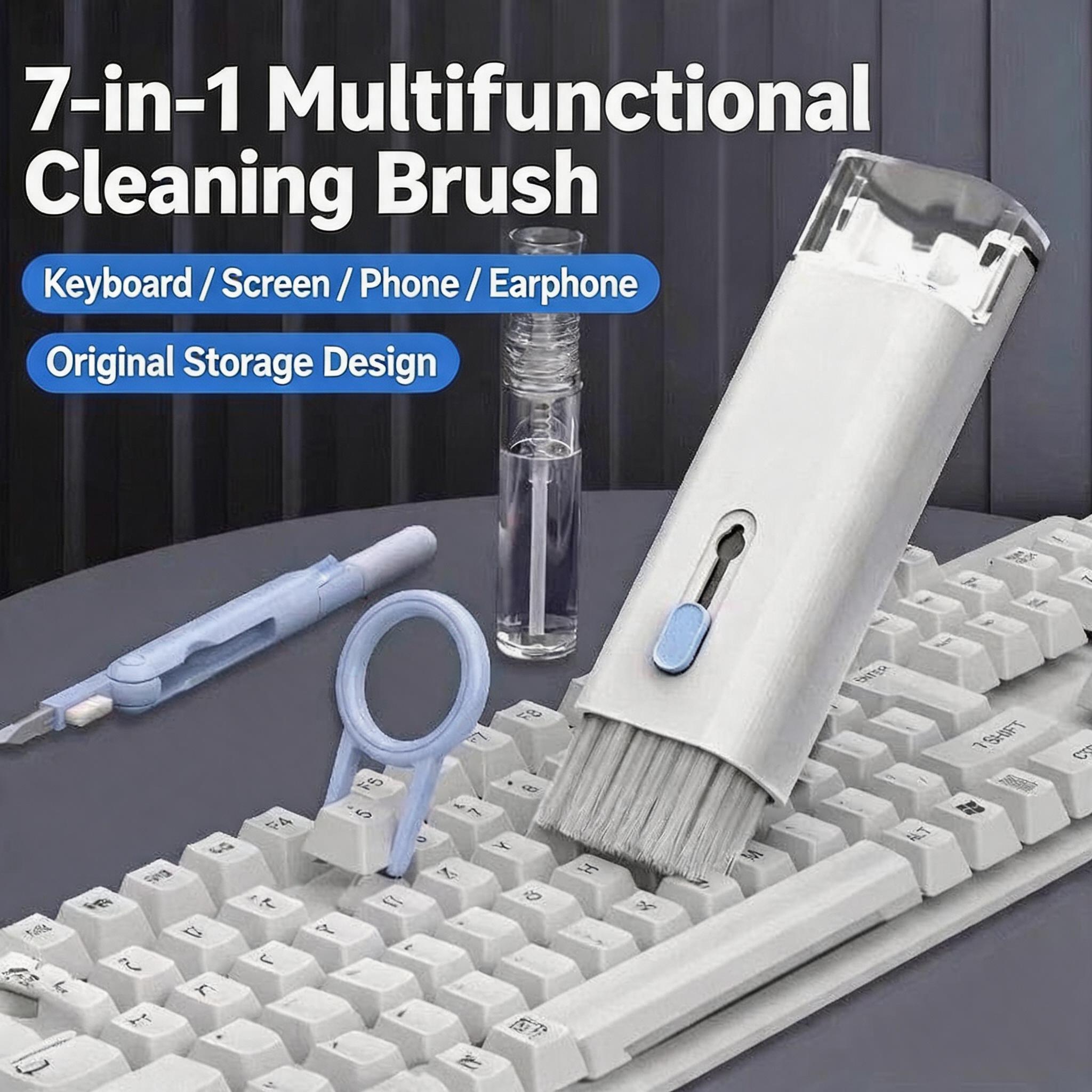 Keyboard Cleaning Kit 7-in-1 L - Keycap Puller Ring ulasan dan harga