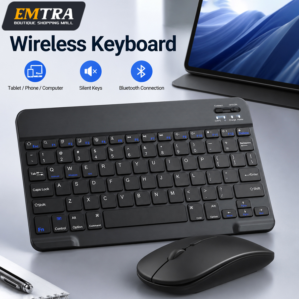 Bluetooth Wireless Keyboard Fo - Gaming Keyboard Wireless ulasan dan harga