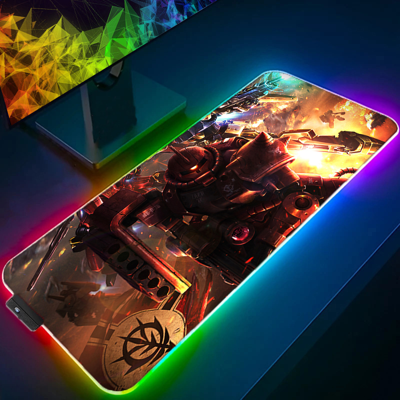 RGB Mouse Pad Gamers Decoracio - Gaming Keyboard And Mouse Mobile ulasan dan harga