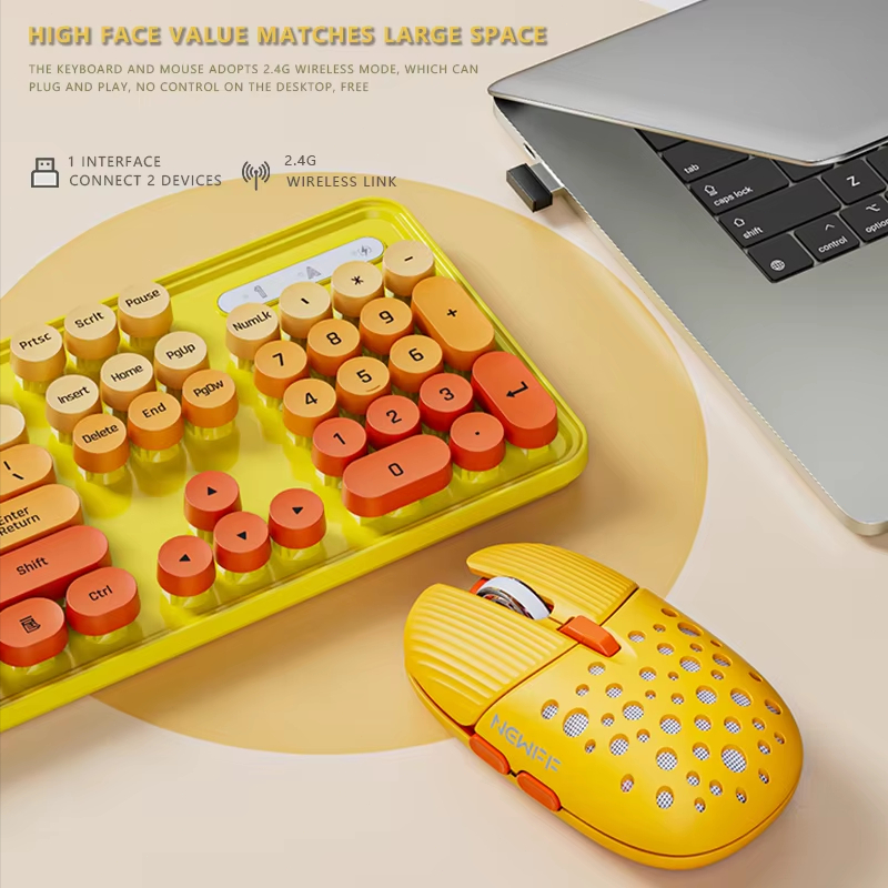 104 Keys 2.4G Wireless Gaming  - Gaming Keyboard And Mouse Combo Wireless ulasan dan harga